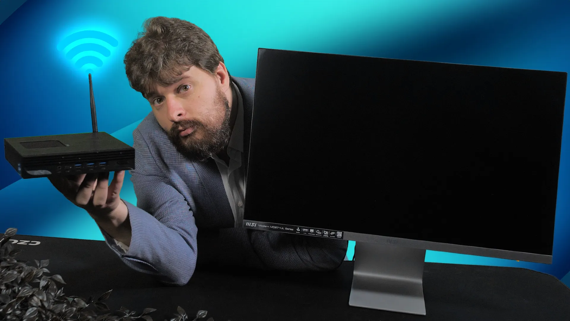 Mini počítač a maxi monitor MSI Pro DP10 a MSI Modern MD271UL